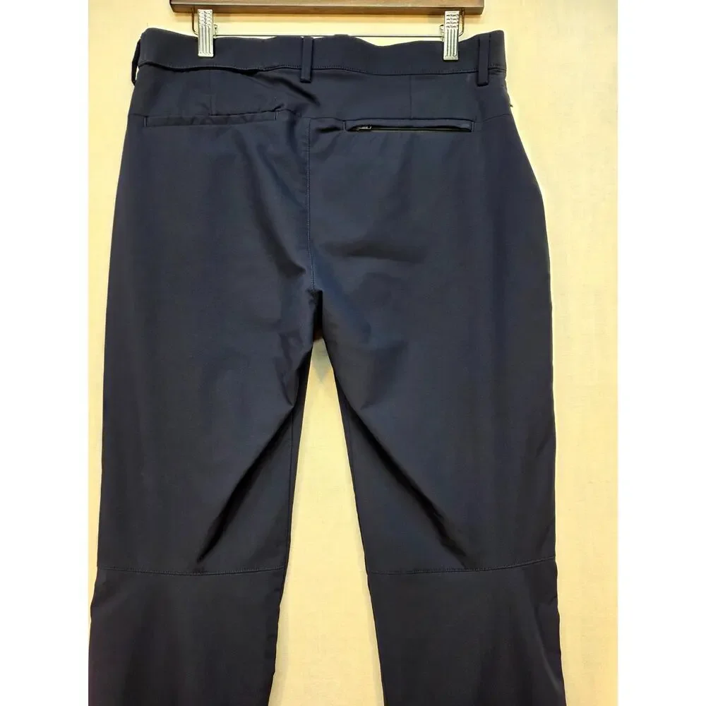 Banana Republic Men's Slim Fit Traveler/Performance /Golf Pants Navy 32x32